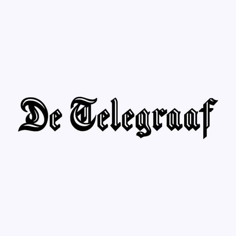 Logo De Telegraaf, klant van Pingwin