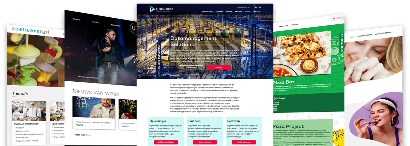 Webdesign voorbeelden van Pingwin: voorbeelden van Pingwin